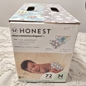 Honest Diapers Newborn - Unopened Box